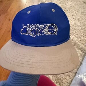 Vintage Orlando Magic Snapback Hat | 90s NBA | Blue & Gray| One Size